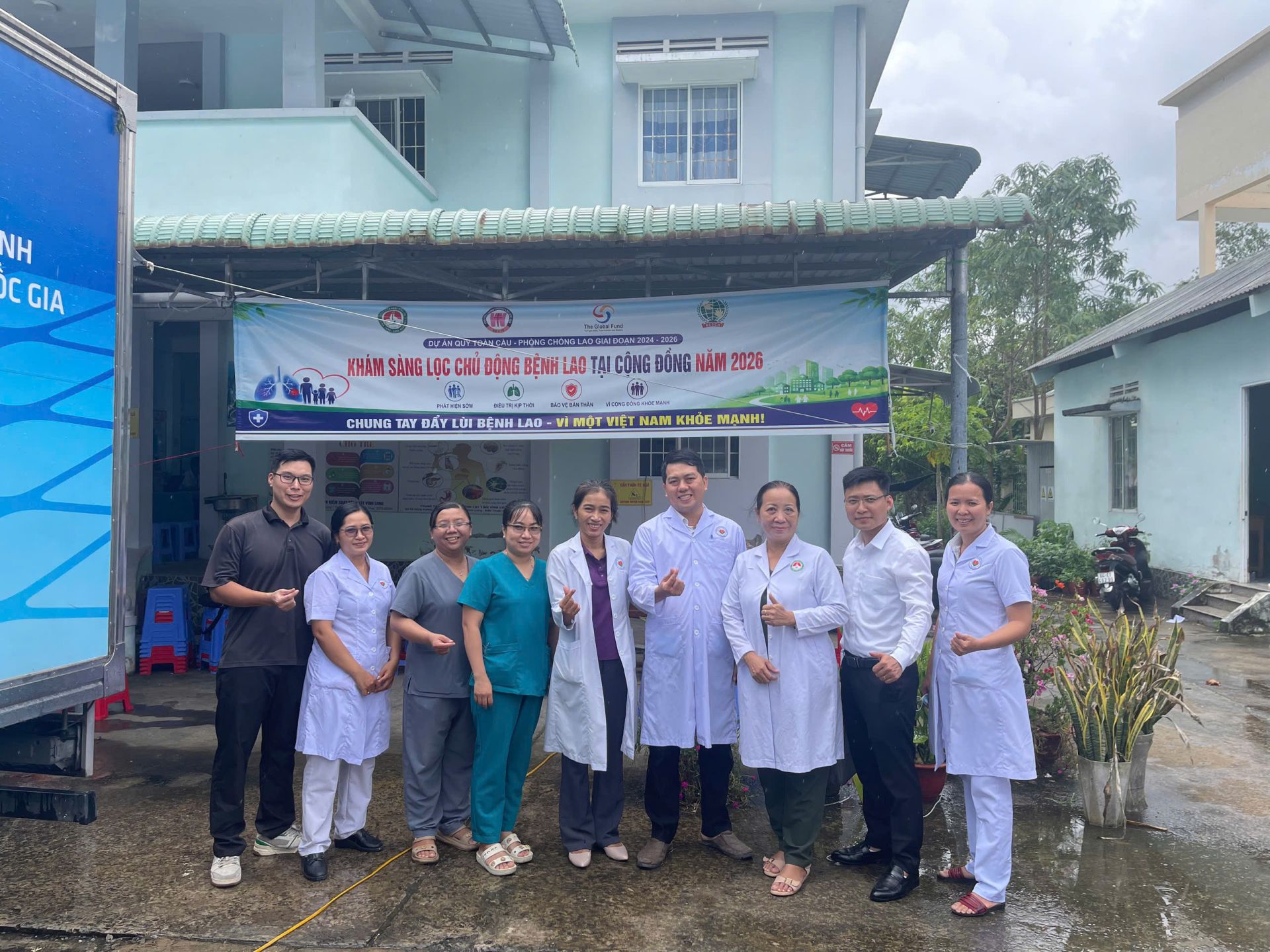 Phát hiện chủ động bệnh lao kết hợp với Khám sức khỏe toàn dân tại xã Ngãi Tứ tỉnh Vĩnh Long năm 2026
