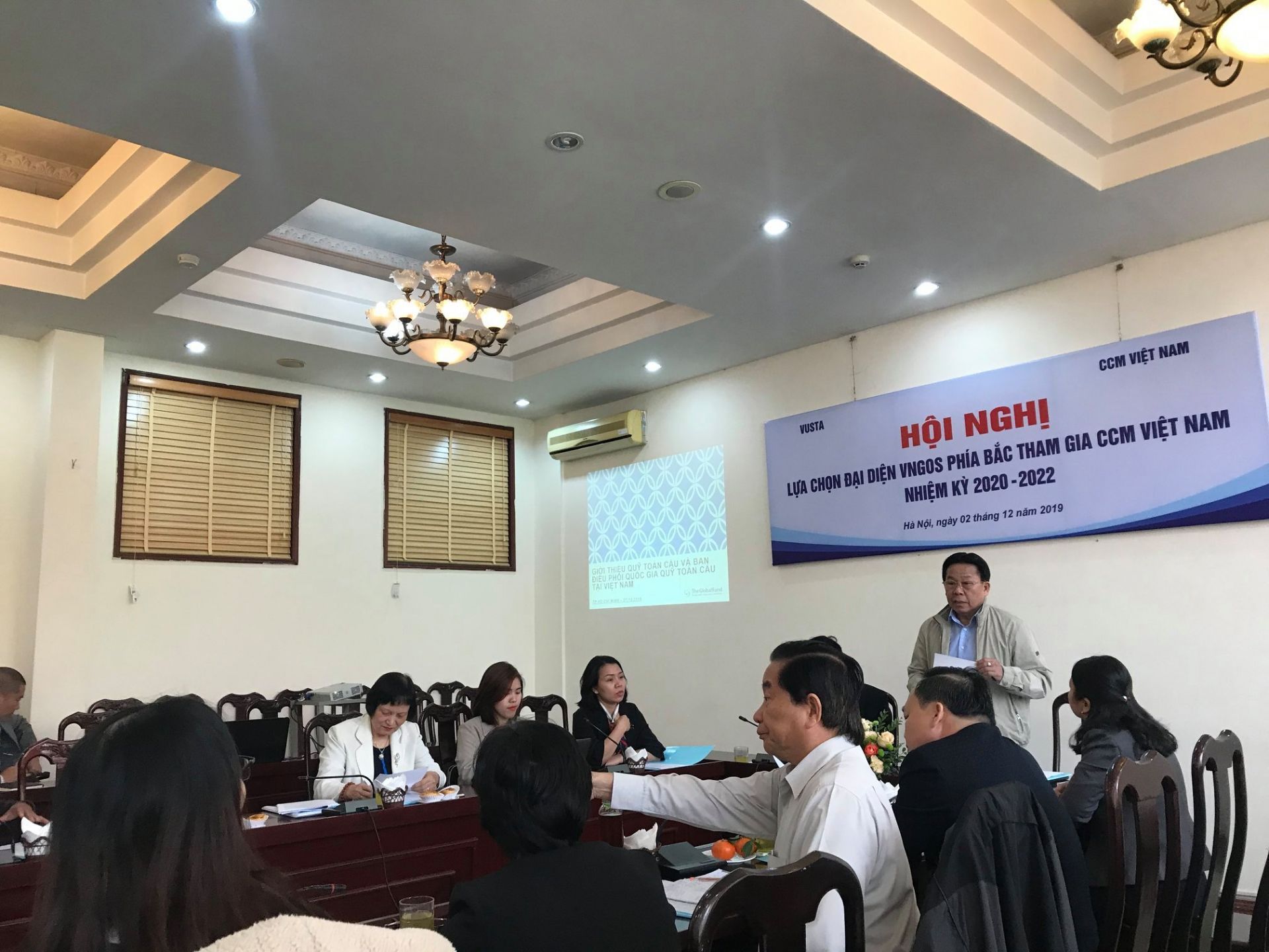 Hội nghị Lựa chọn đại diện VNGOs tham gia CCM